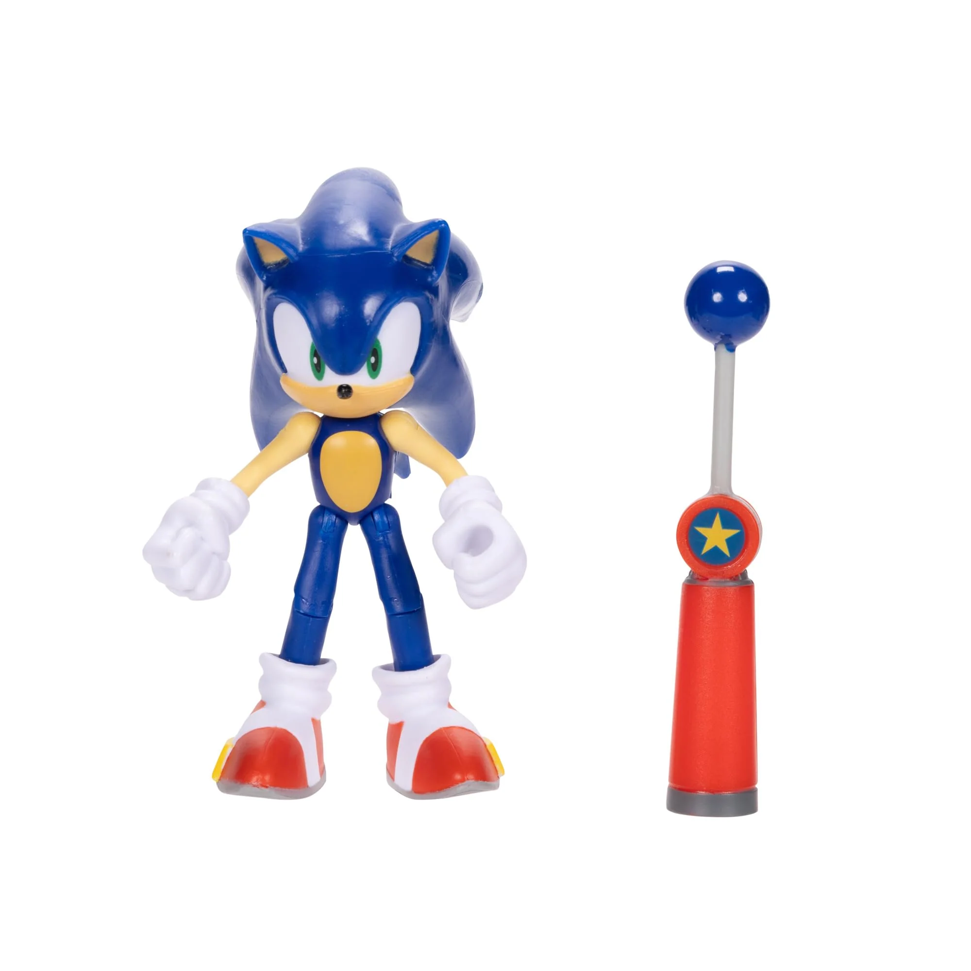 Sonic the Hedgehog 4-inch Sonic Action Figure with Blue Checkpoint Accessory. Ages 3+ - Image 5