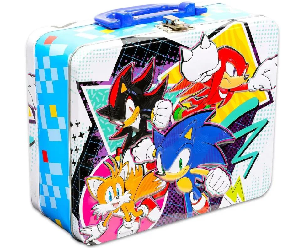 Sonic the Hedgehog 48-Piece Jigsaw Puzzle in Tin Lunch Box