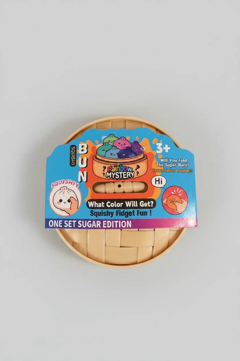 Squishy Rainbow Mystery Bun (Sugar Edition)
