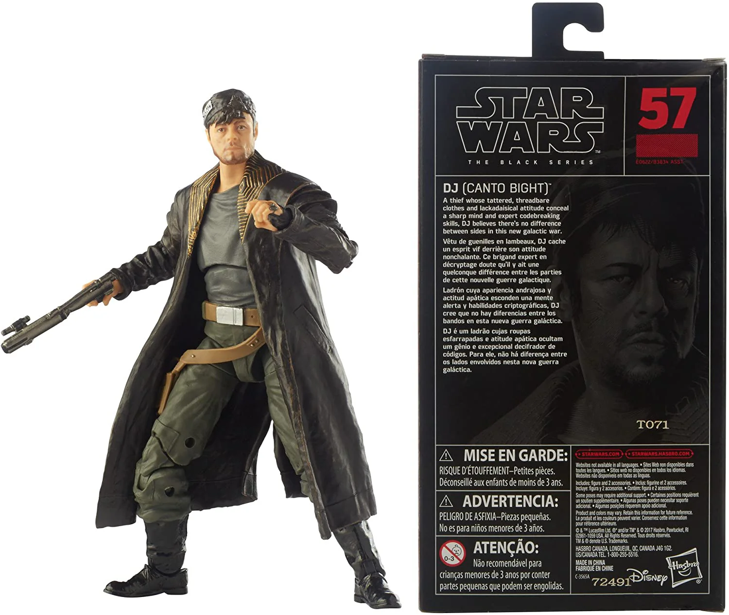 Star Wars The Black Series DJ (Canto Bight) - Image 5