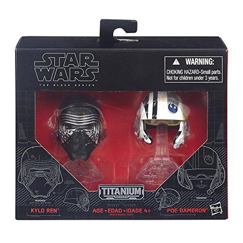 Star Wars: The Force Awakens Black Series Die Cast Kylo Ren & Poe Dameron - Image 8