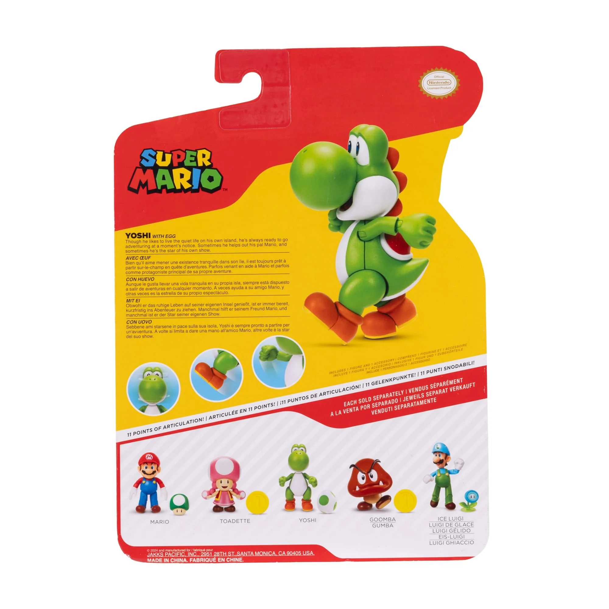 Super Mario 4" Action Figures - Image 8