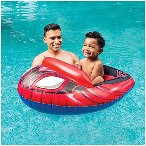 Swimways Marvel Spidey and His Amazing Friends Inflatable Water Boat Vehicle - Image 9