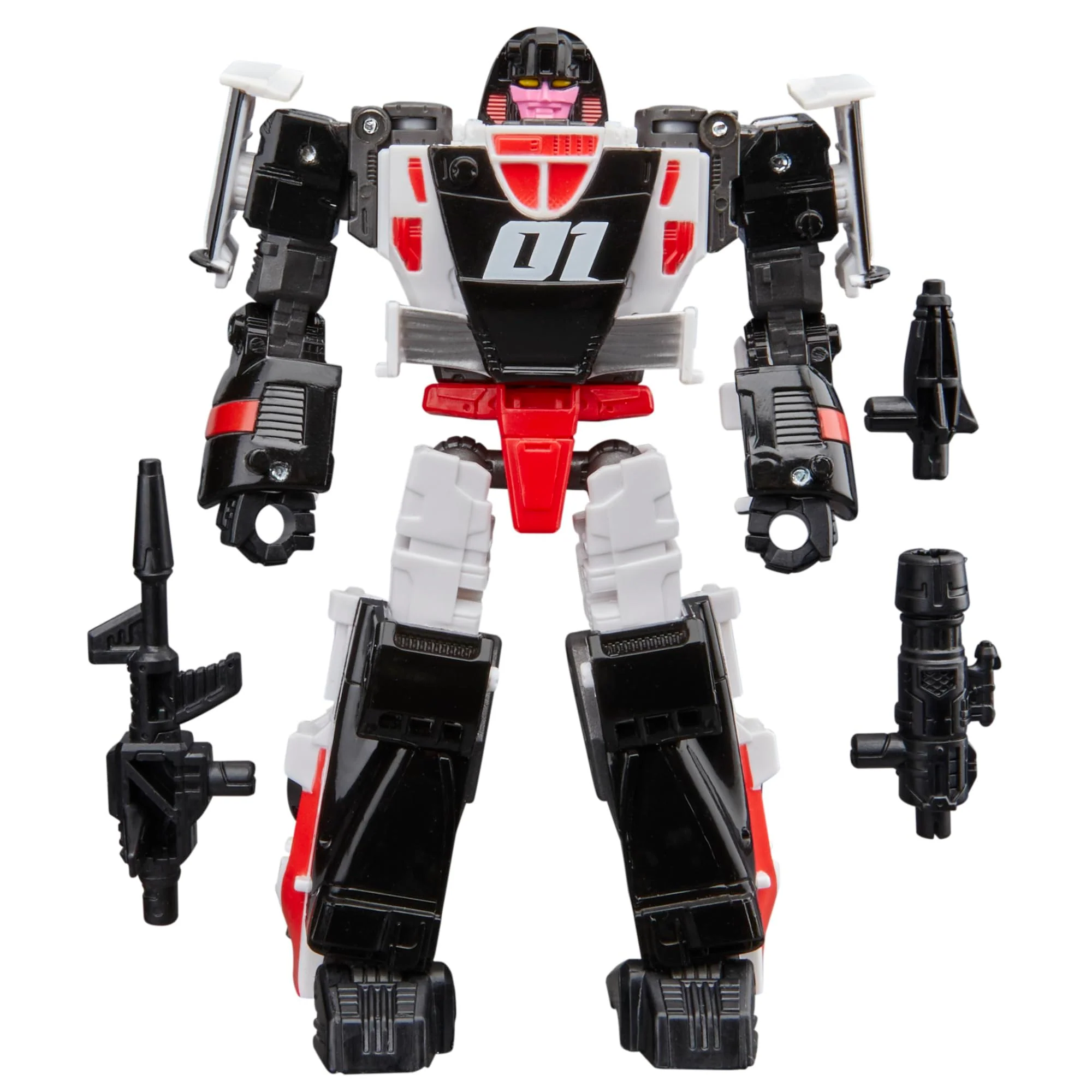 Transformers Age of The Primes Deluxe Class Decepticon Crasher, 5.5-inch Converting Action Figure, Robot Toys for Ages 8+ - Image 4