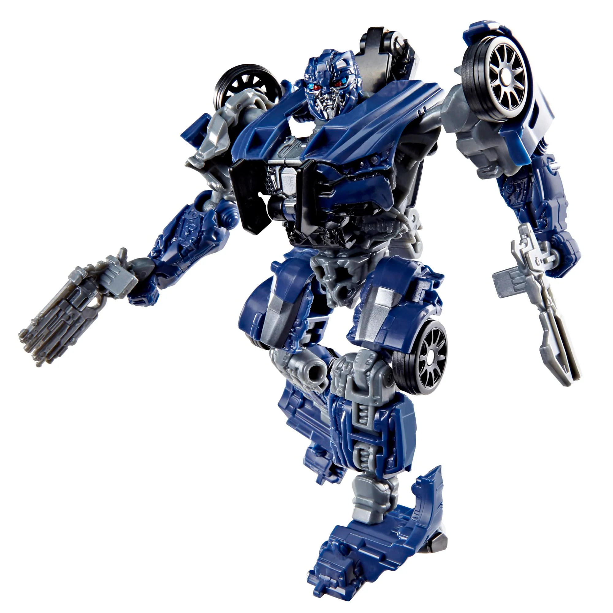 Transformers Studio Series The Last Knight Barricade Deluxe Class 4.5-Inch Converting Action Figure, Robot Toys for Ages 8+ - Image 2