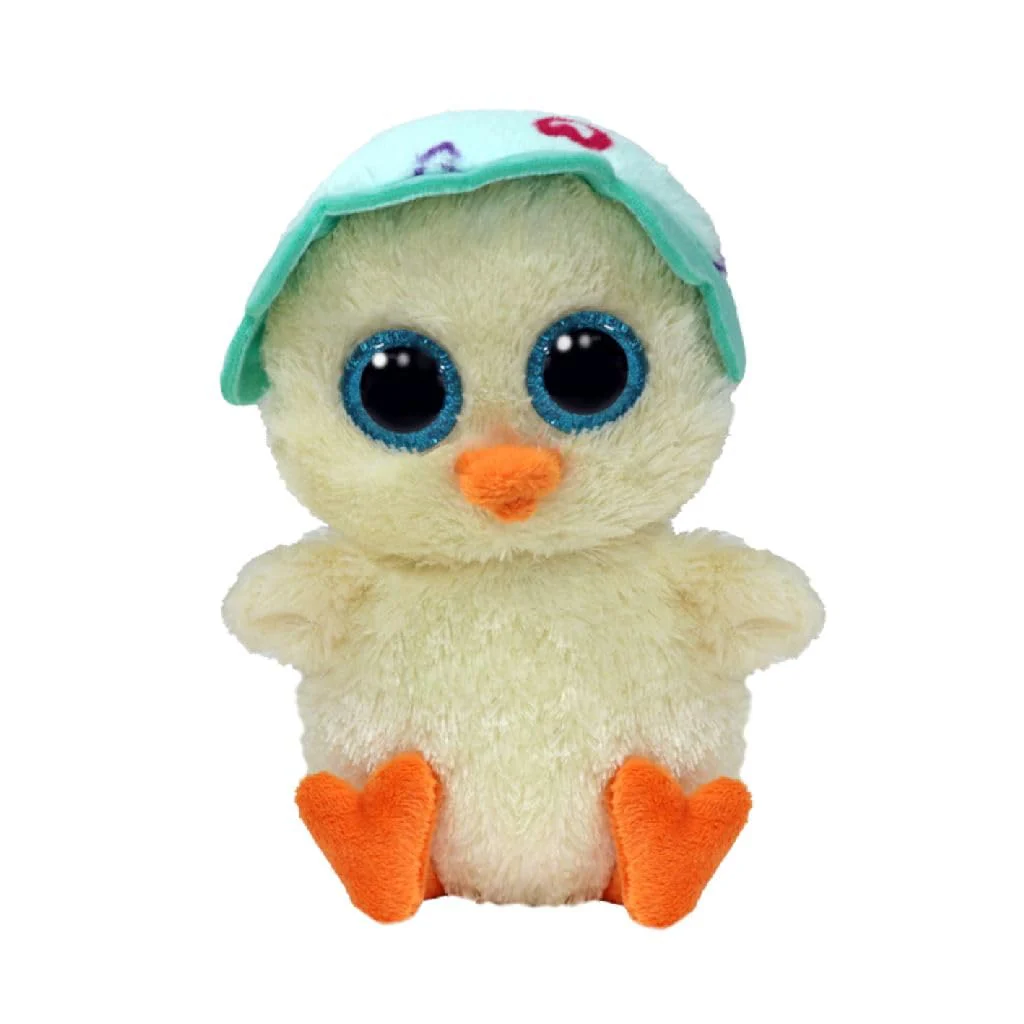 Ty Beanie Boo Emmie The Easter Chick with a Hat - 6"