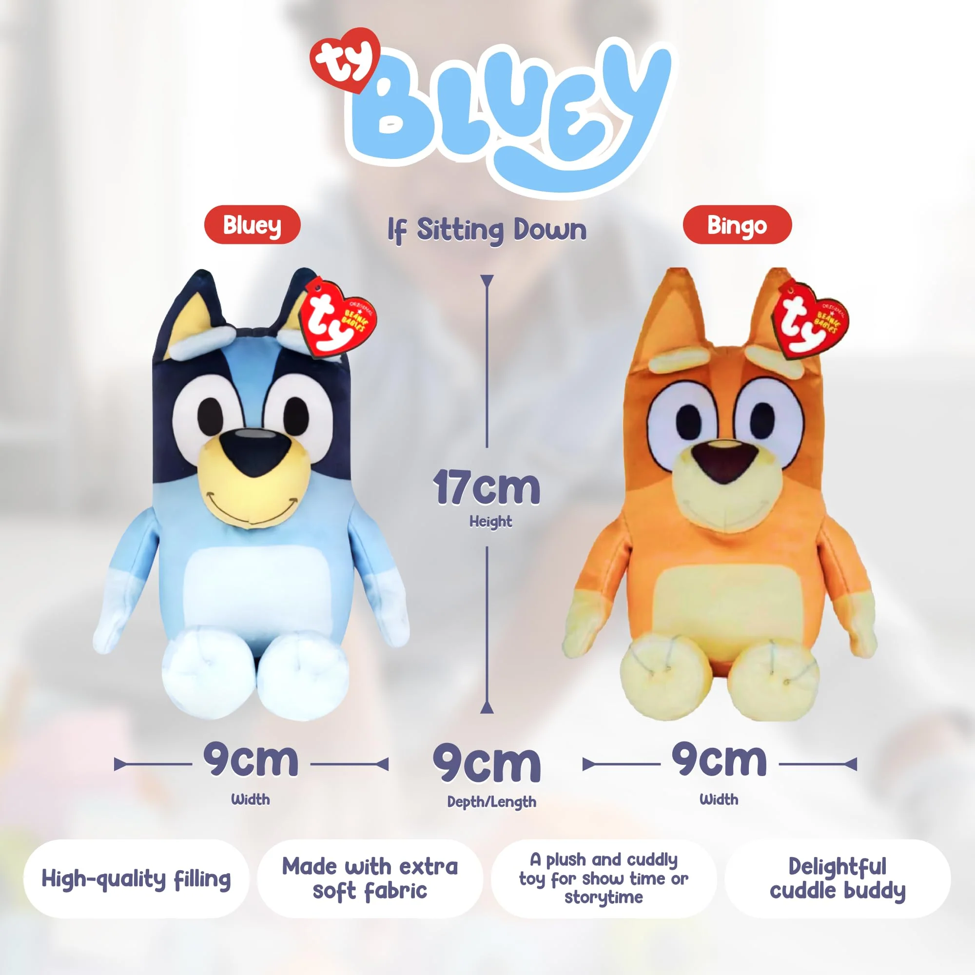 TY Beanie Babies Collection Bluey - Image 5