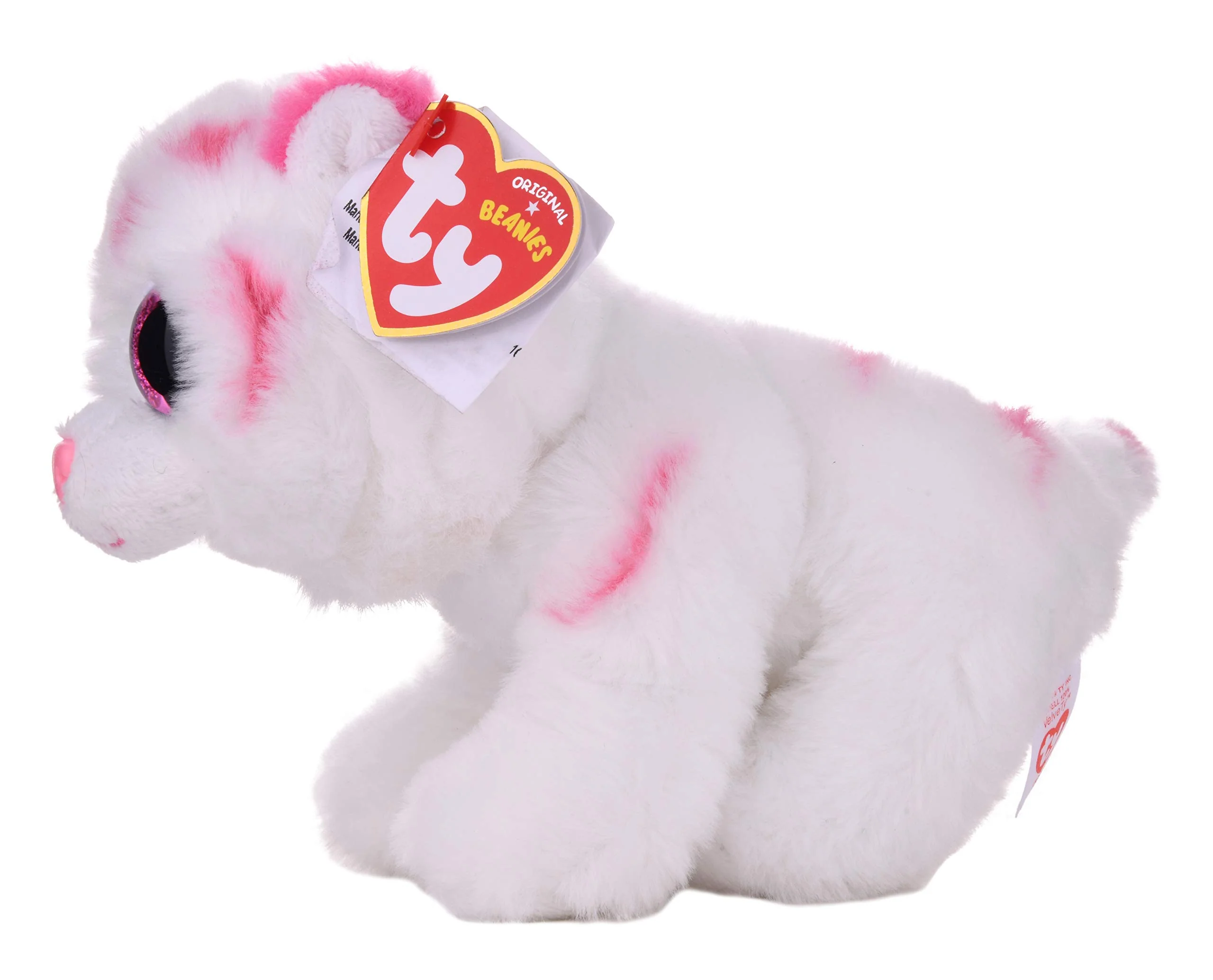 Ty The Classic Collection Tabor - Pink & White Tiger Regular - Image 4