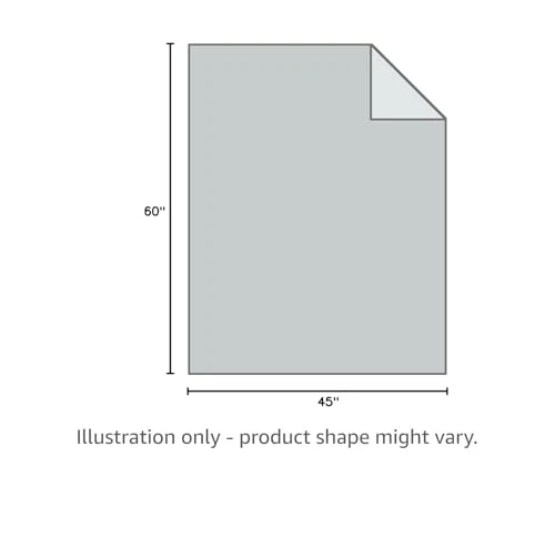 Blanket, Stitch Fleece Throw 45X60 - Image 2