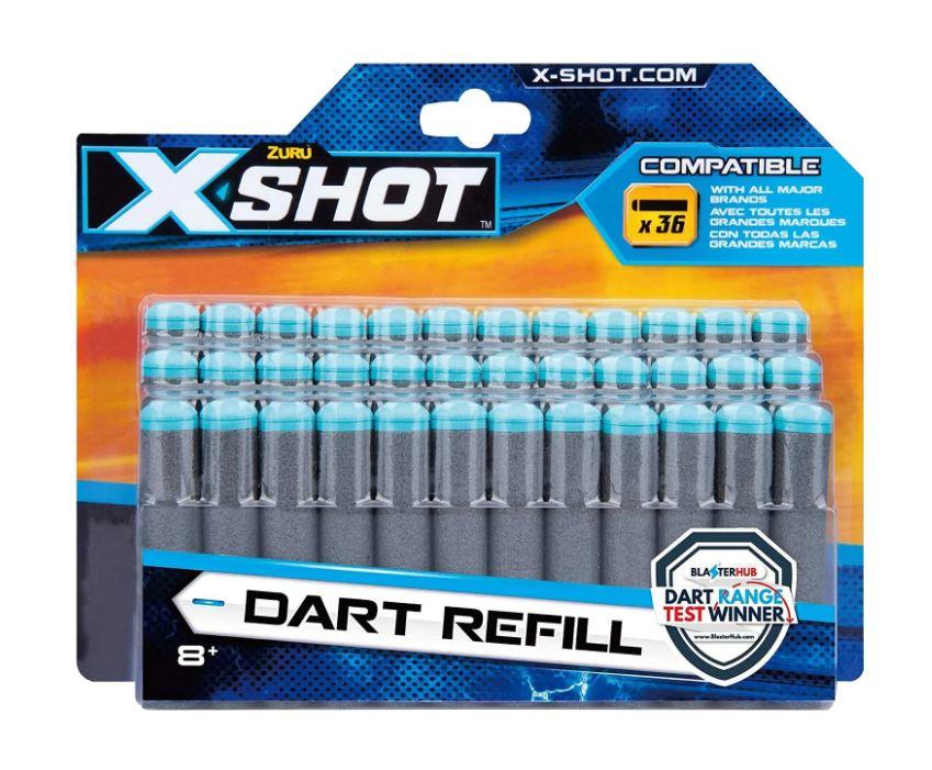 X-Shot Excel Dart Refill Pack – 36 darts