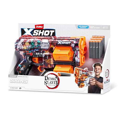 ZURU XSHOT Skins Dread with 12 Darts - Demon Slayer - Image 6